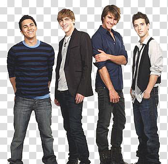 big time rush guys transparent background PNG clipart
