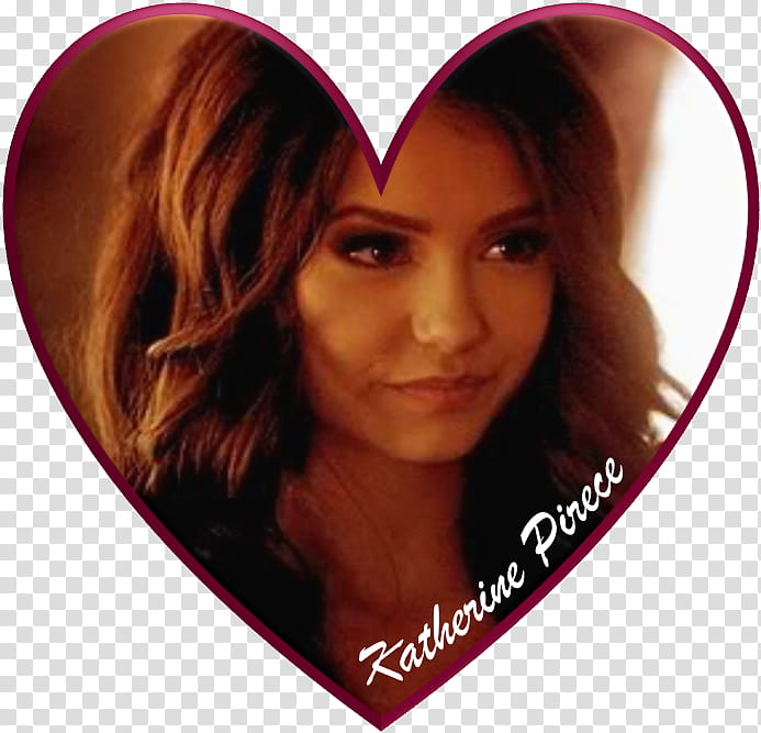 Katherine Pierce heart transparent background PNG clipart