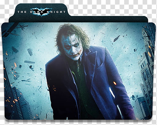 The Dark Knight Trilogy Folder Icon , Folder  transparent background PNG clipart