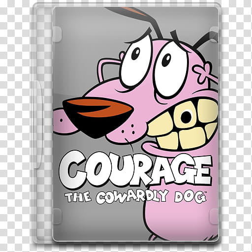 TV Show Icon Mega , Courage the Cowardly Dog, Courage the Cowardly Dog case transparent background PNG clipart