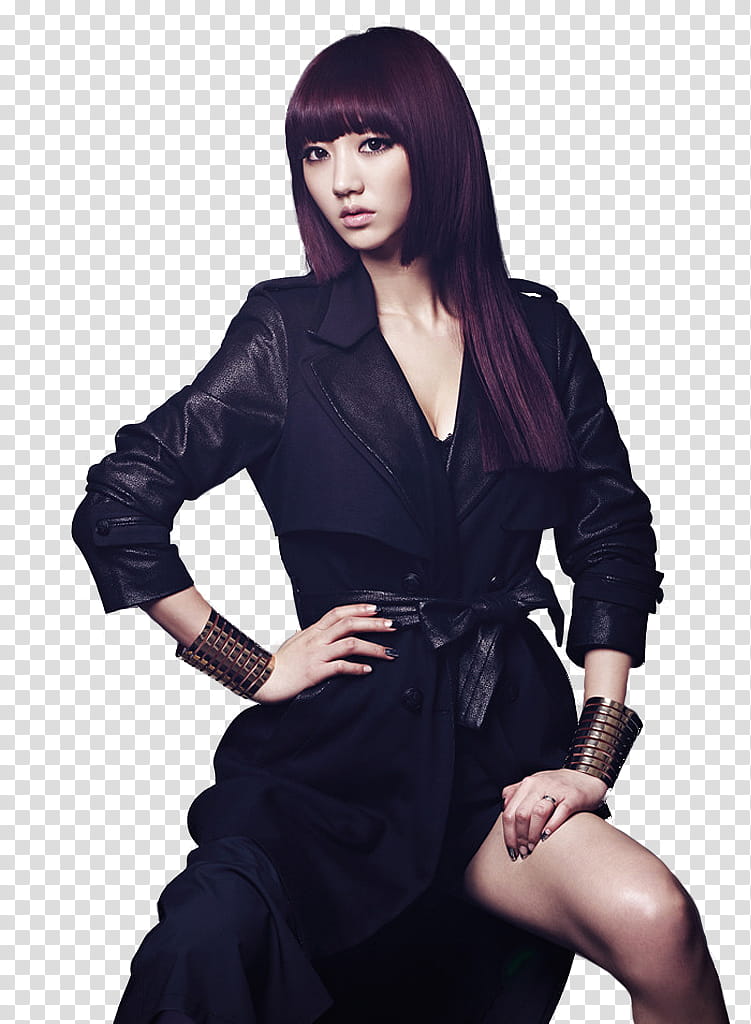 Eunji Nine Muses render transparent background PNG clipart