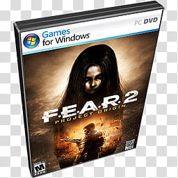 PC Games Dock Icons v , FEAR  Project Origin transparent background PNG clipart