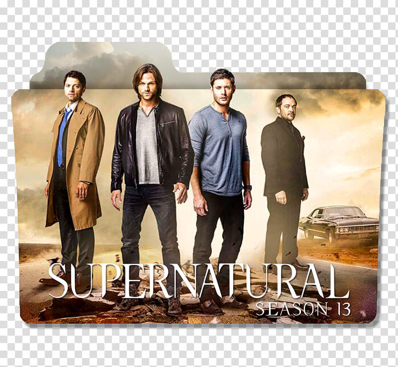 Supernatural Serie Folders, SUPERNATURAL SEASON  FOLDER transparent background PNG clipart