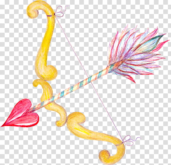 Valentines Day Arrow, Drawing, Cupid, Animation, Bow And Arrow, Watercolor Painting, Cat Toy transparent background PNG clipart