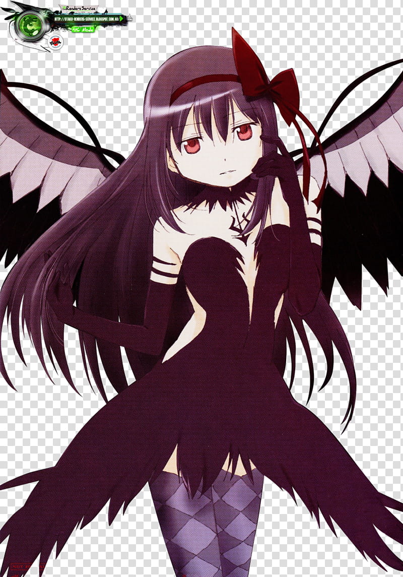 Madoka magica akemi akuma homura rebellion hd transparent background PNG clipart