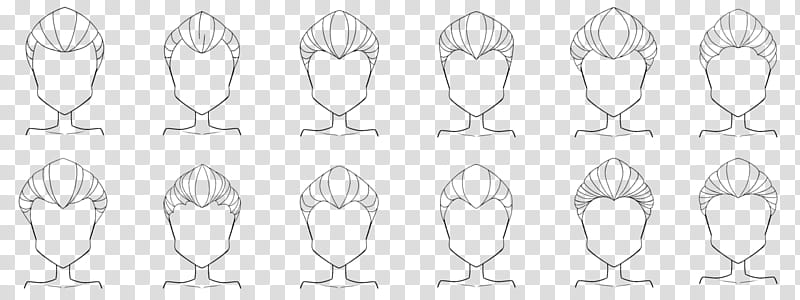 Winx Base, Scalp SET , hair styles transparent background PNG clipart