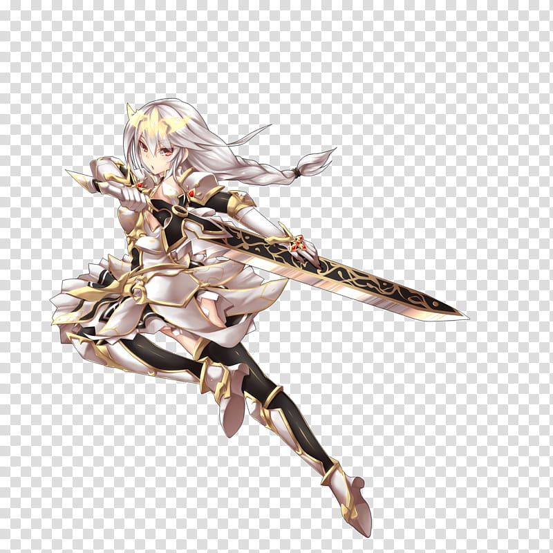 Metal, Elsword, Elesis, Character, Game, Video Games, Grand Chase, Angel transparent background PNG clipart