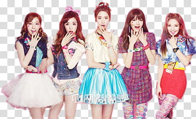 Taeyeon Tiffany YoonA SooYoung and Hyoyeon transparent background PNG clipart