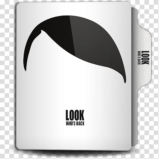 Look Who Back  Folder Icon, Look Who's Back transparent background PNG clipart
