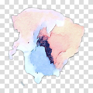 pink watercolor paint paint, Pop Art, Retro, Vintage transparent background PNG clipart thumbnail