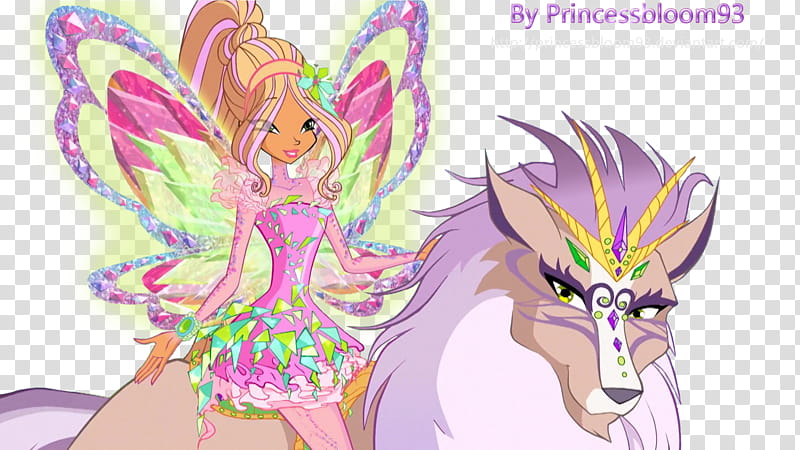 The Winx Club Flora Tynix Power transparent background PNG clipart