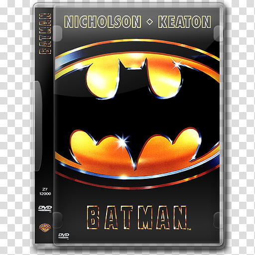 DvD Case Icon Special , Batman DvD Case transparent background PNG clipart