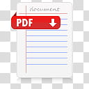 Web Designer Resources, Pdf icon transparent background PNG clipart