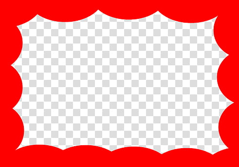 Marco Rojo ORIGINAL, red border illustration transparent background PNG clipart