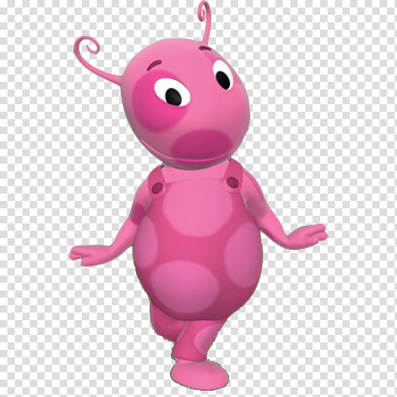 Backyardigans revised, pink bee character illustration transparent background PNG clipart