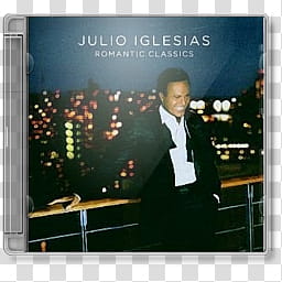 CD Case Collection GHIJ , JULIO IGLESIAS, Romantic classics_x- transparent background PNG clipart