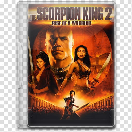 Movie Icon Mega , The Scorpion King , Rise of a Warrior, The Scorpion King  DVD case transparent background PNG clipart