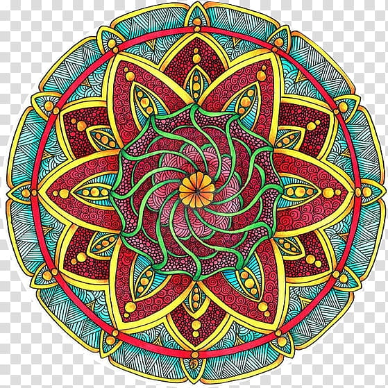 Floral Circle, Mandala, Drawing, Painting, Coloring Book, Doodle, Psychedelic Art, Padma transparent background PNG clipart