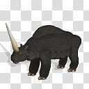 Spore creature Elasmotherium transparent background PNG clipart