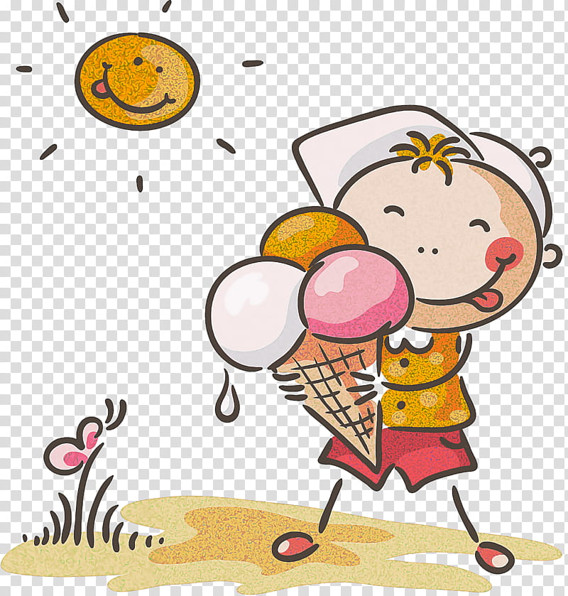 Summer Ice Cream, Child, Music, Cartoon, Summer
, Happy, Pleased transparent background PNG clipart
