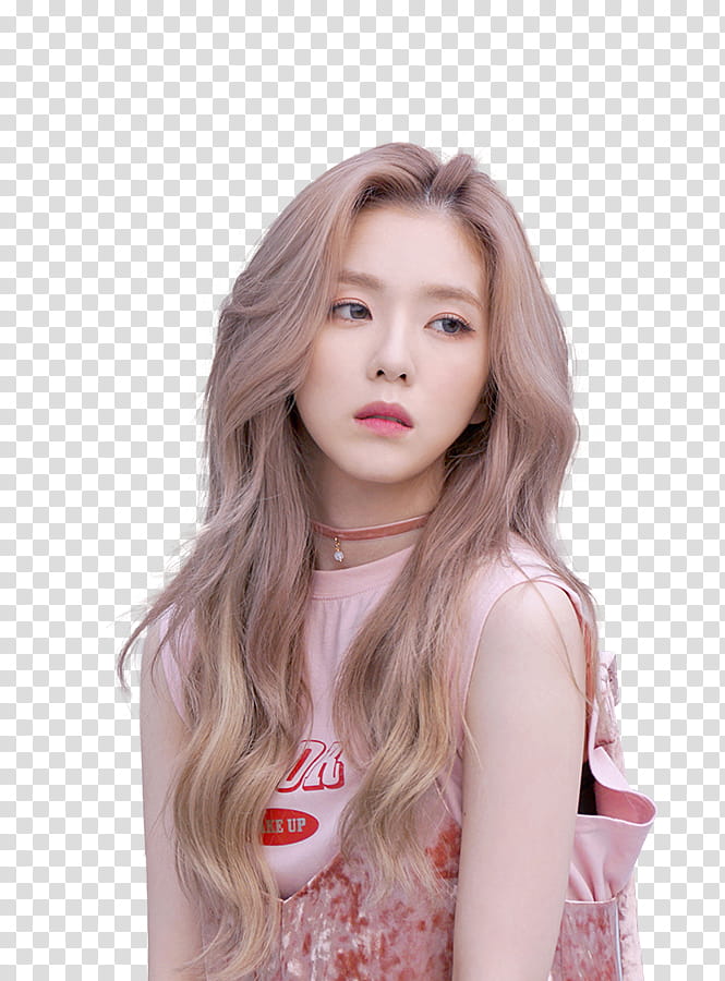 Red Velvet The Celebrity P, woman wearing pink shirt transparent background PNG clipart