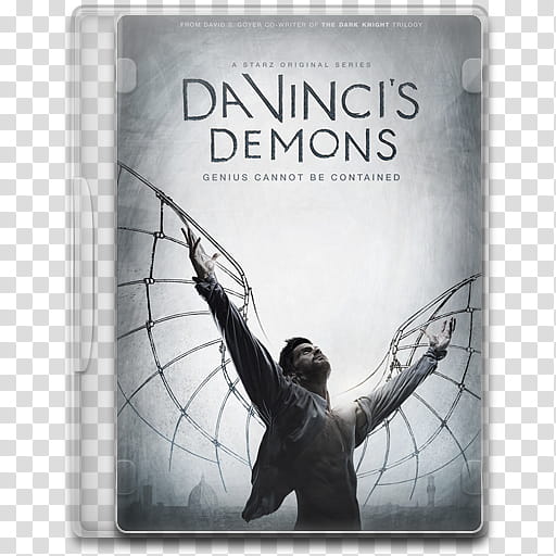 TV Show Icon , Da Vinci's Demons, Davnici's Demons movie case transparent background PNG clipart