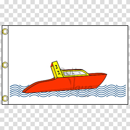 Boat Race Flag, red and yellow boat illustration transparent background PNG clipart
