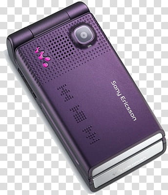 Celulares , purple Sony Ericsson flip phone transparent background PNG clipart