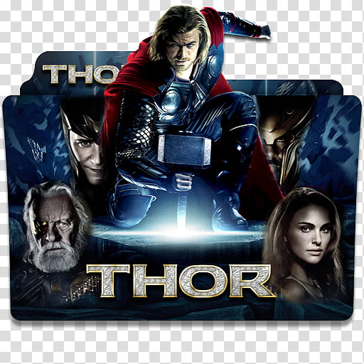 Thor Movie Collection Folder Icon , Thor, Thor movie illustration transparent background PNG clipart