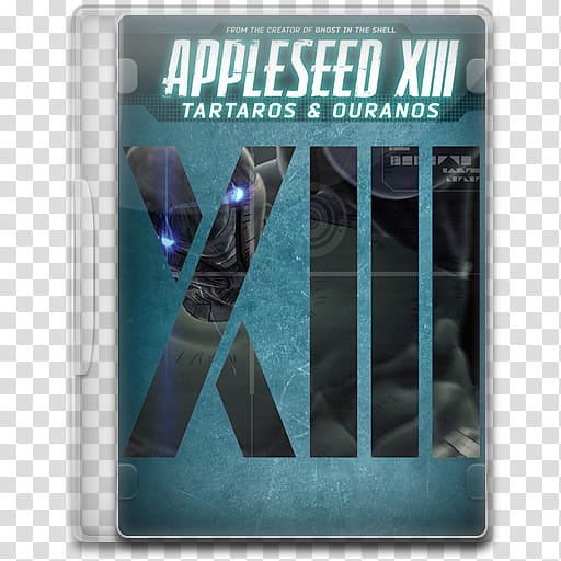 Movie Icon Mega , Appleseed XIII, Tartaros & Ouranos, Apple Seed XIII Tartaros & Ouranos DVD case transparent background PNG clipart