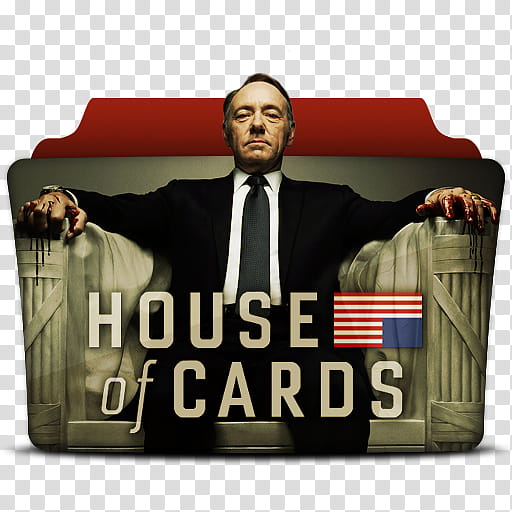 TV Series Folder Icons COMPLETE COLLECTION, house_of_cards transparent background PNG clipart