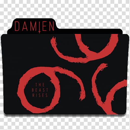 Midseason Tv Series Folder Icon , Damien transparent background PNG clipart