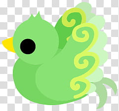 The icons of cute mysterious birds, bird-pose- transparent background PNG clipart