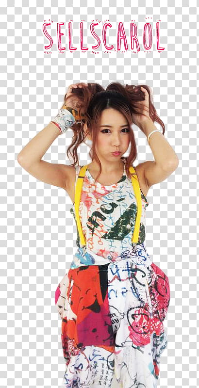 Tomomi SCANDAL render transparent background PNG clipart