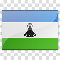 countries icons s., flag lesotho transparent background PNG clipart