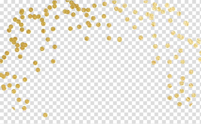 Gold Confetti, Bride, Serpentine Streamer, Party, Tshirt, Wedding Dress, Bridesmaid, Sticker, Clothing, Yellow transparent background PNG clipart