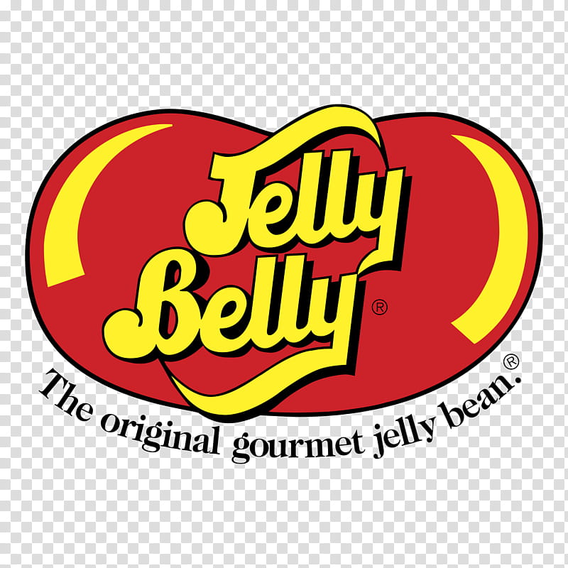 Logo Yellow, Jelly Belly Candy Company, Jelly Bean, Jelly Belly Beanboozled, Gelatin Dessert, Text, Line, Food transparent background PNG clipart