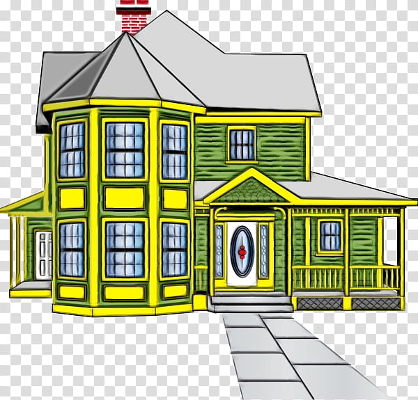 Real Estate, House, Gingerbread House, Victorian House, Building, Cottage, Home, Property transparent background PNG clipart