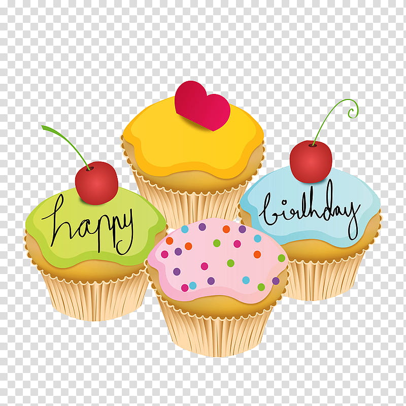 Birthday Party, Cupcake, Birthday
, Birthday Cake, Dessert, Baking Cup, Food, Muffin transparent background PNG clipart
