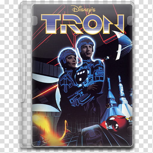 Movie Icon Mega , TRON, Disney's Tron DVD case transparent background PNG clipart