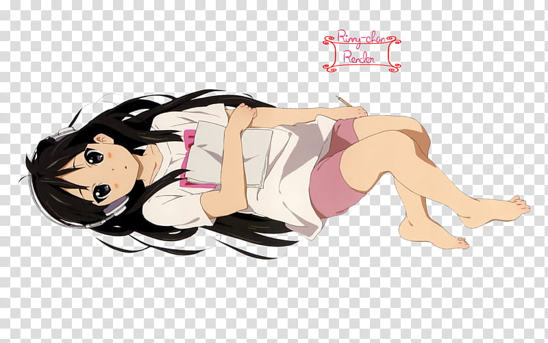 Mio Akiyama Render transparent background PNG clipart