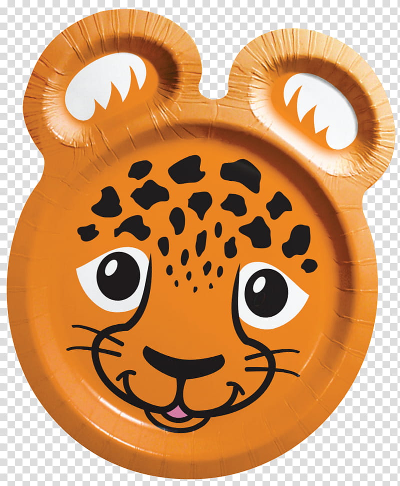 Birthday Animal, Child, Plate, Paper, Lion, Cheetah, Zoo, Craft transparent background PNG clipart