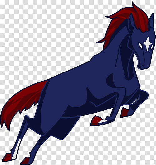 Maverick, blue horse art transparent background PNG clipart