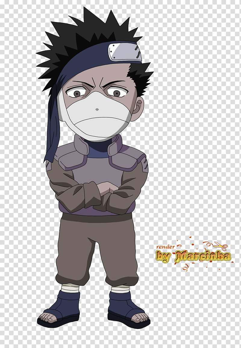 Chibi Zabuza, Zabuza Momochi illustration transparent background PNG clipart