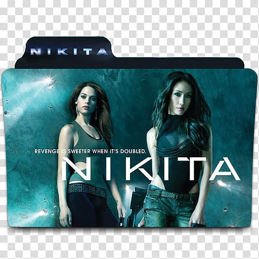 Movie folder icons NO  American TV Series , NIKITA S transparent background PNG clipart