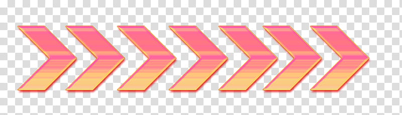 pink and orange arrow transparent background PNG clipart