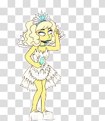 LADY GAGA LOS SIMPSON transparent background PNG clipart