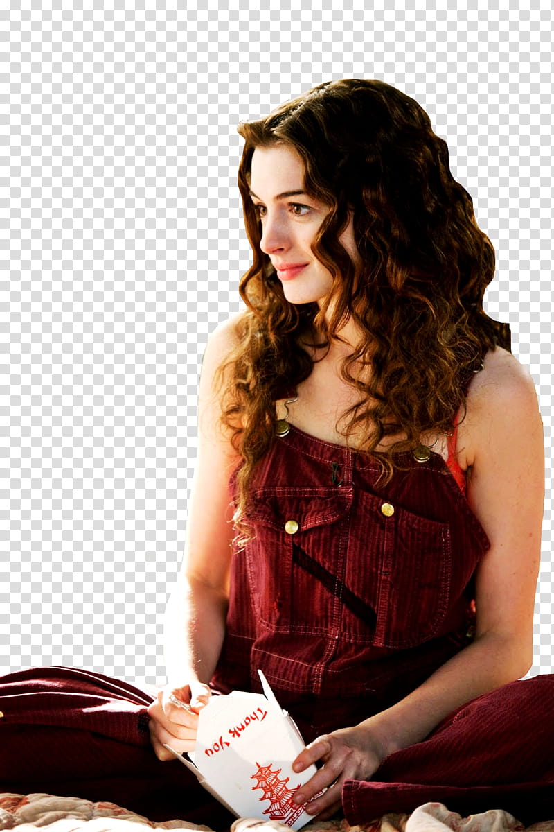 Anne Hathaway transparent background PNG clipart