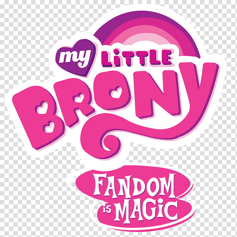 My Little Brony logo, My Little Pony poster transparent background PNG clipart