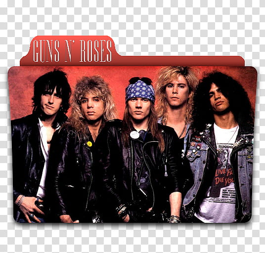 Guns N Roses Folders, Guns n' Roses band transparent background PNG clipart